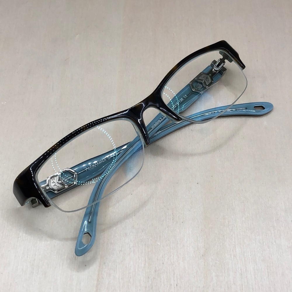 Alexander Daas Wisdom Y glasses men's  51-19-135 Japan (frames only)